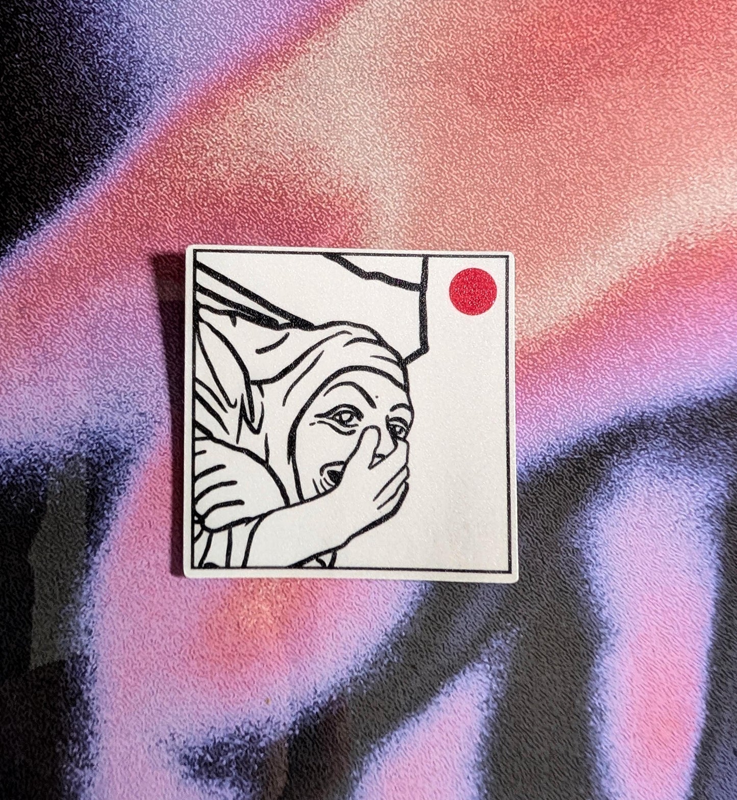 Laughing Peasant - Sticker