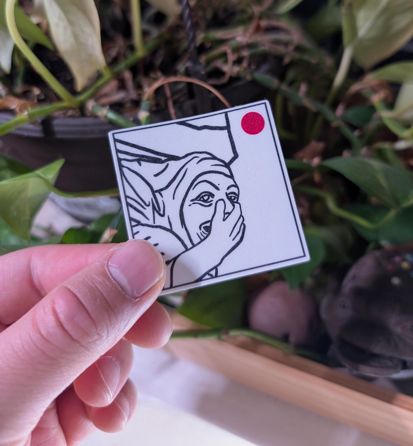 Laughing Peasant - Sticker